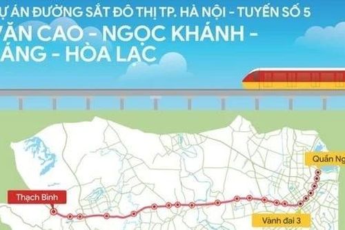 Tuyến đường sắt đô thị số 5: 'Mạch máu' nối tầm nhìn chiến lược, gửi gắm kỳ vọng của nhân dân Thủ đô
