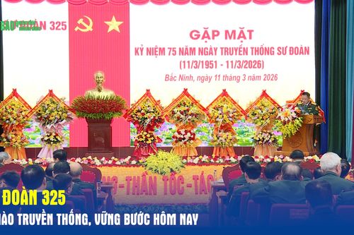 Sư đoàn 325 tự hào truyền thống, vững bước hôm nay