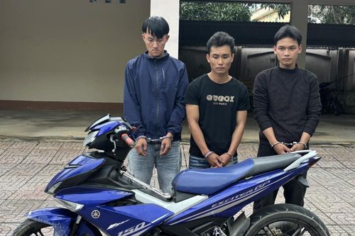 Nhóm cướp giật tài sản sa lưới sau 5 giờ gây án