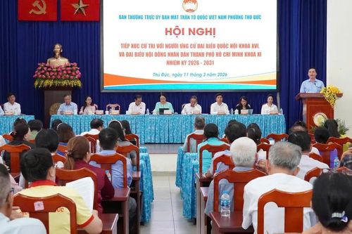 Cử tri phường Thủ Đức kiến nghị không để kênh rạch trở thành 'kênh chết'