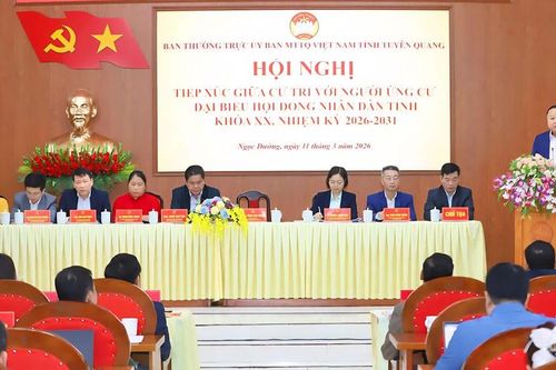 Chủ tịch tỉnh Tuyên Quang cam kết trước cử tri 'đã nói là làm'