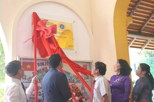 Thêm 2 trường học ở Cần Thơ đạt danh hiệu Label FrancEducation