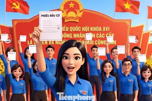 Video AI sinh động của tuổi trẻ Đà Nẵng tuyên truyền bầu cử
