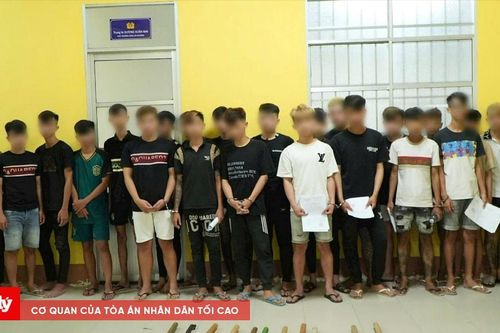 Mang dao tự chế đi trả thù, nhóm thanh niên bị khởi tố