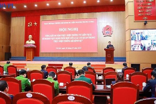 Quy định mới về phối hợp giữa các cơ quan trong thực hiện thống kê hình sự