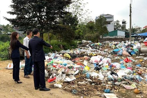 VKSND khu vực 7, tỉnh Phú Thọ vào cuộc xử lý 'điểm nóng' rác thải tại Chợ Vàng