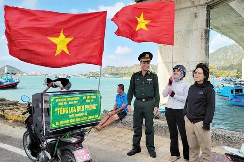 Khánh Hòa: Tích cực tuyên truyền bầu cử bằng 'Tiếng loa Biên phòng'