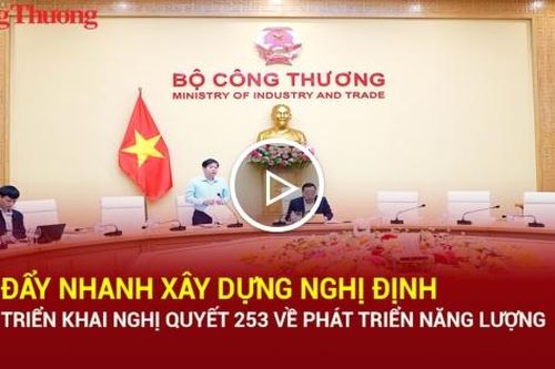 Đẩy nhanh xây dựng Nghị định triển khai Nghị quyết 253 về phát triển năng lượng