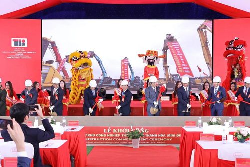 Khởi công Dự án Khu công nghiệp Thăng Long Thanh Hóa - giai đoạn 1