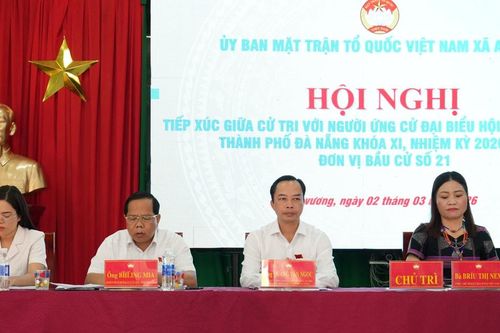 Chương trình hành động của ứng cử viên Đại biểu HĐND thành phố Đà Nẵng khóa XI tại Đơn vị bầu cử số 21