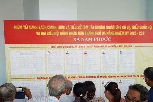 Gửi gắm niềm tin vào ứng cử viên