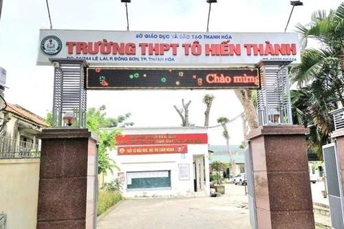 Thanh Hóa: Nhiều vi phạm, khuyến điểm tại Trường THPT Tô Hiến Thành