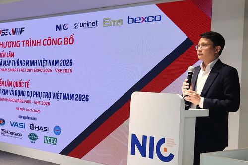 450 gian hàng công nghệ góp mặt tại Triển lãm Nhà máy thông minh 2026