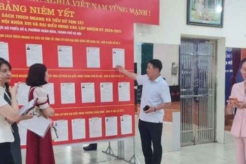 Xuân Đỉnh triển khai bản đồ số các điểm bầu cử phục vụ cử tri
