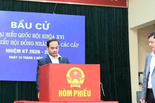Xã Sơn Đồng ra mắt mô hình 'Bản đồ kỹ thuật số tra cứu khu vực bỏ phiếu bầu cử'