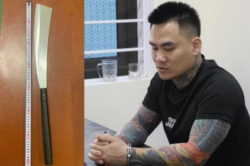 Tạm giữ hình sự đối tượng cầm dao truy sát người trong quán cà phê