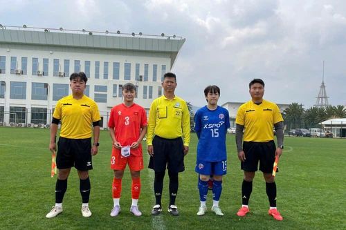 Đội tuyển U20 nữ Việt Nam thắng 2-0 trước CLB nữ KSPO (Hàn Quốc)