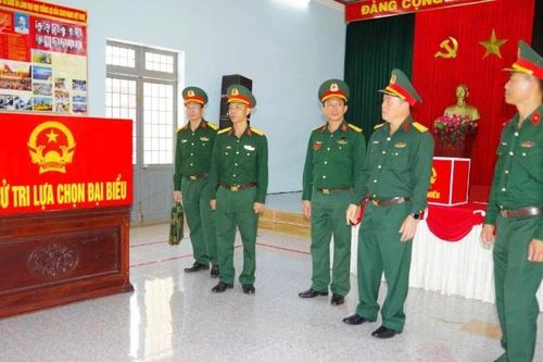 Lãnh đạo Bộ Chỉ huy Quân sự tỉnh Đắk Lắk kiểm tra công tác chuẩn bị bầu cử