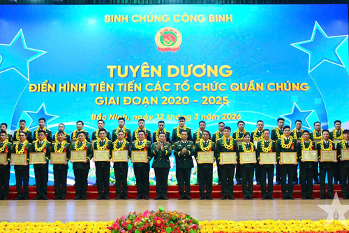 Binh chủng Công binh tuyên dương 80 điển hình tiên tiến các tổ chức quần chúng