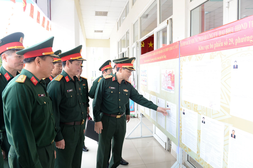 Thượng tướng Phạm Trường Sơn: Lữ đoàn Phòng hóa 88 chủ động các phương án, bảo vệ an toàn cuộc bầu cử