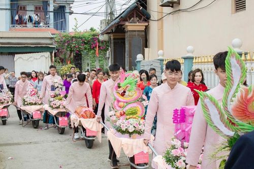 Màn ăn hỏi 'độc nhất vô nhị' của chú rể Thanh Hóa