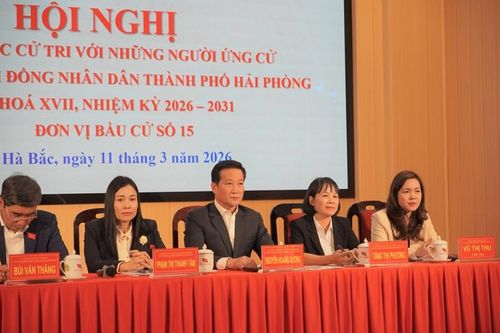 Hải Phòng hoàn thành tiếp xúc cử tri với ứng cử viên ĐBQH và HĐND thành phố