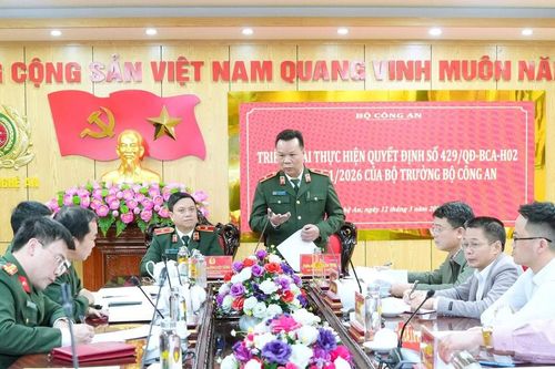 Phương án xây dựng nhà ở xã hội cho lực lượng CAND tại tỉnh Nghệ An
