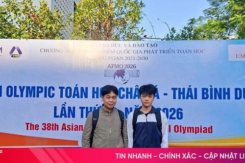 Nam sinh Hà Tĩnh lọt top điểm cao nhất Việt Nam tại Olympic Toán học châu Á – Thái Bình Dương