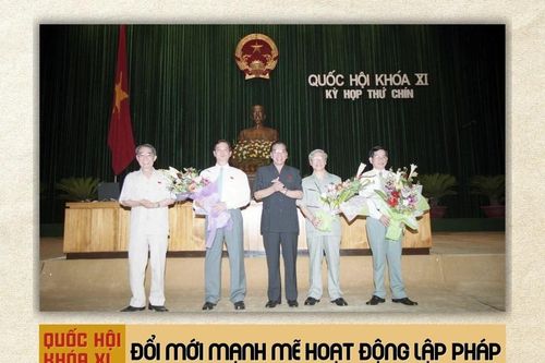 Quốc hội khóa XI: Đổi mới mạnh mẽ hoạt động lập pháp
