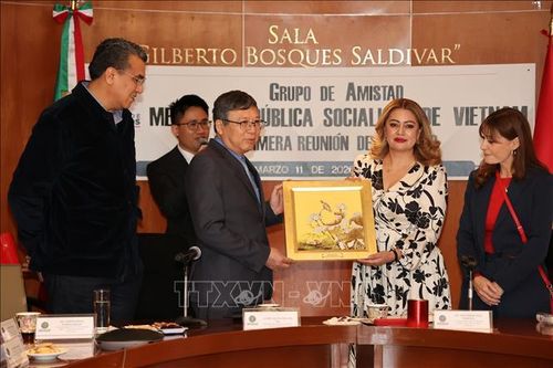 Thúc đẩy hợp tác nghị viện Việt Nam - Mexico