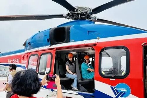 TP Hồ Chí Minh khởi động lại tour ngắm cảnh từ trên cao bằng trực thăng