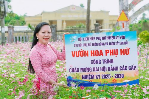 Cam kết hành động của Chủ tịch Hội LHPN đặc khu Lý Sơn khi ứng cử đại biểu HĐND
