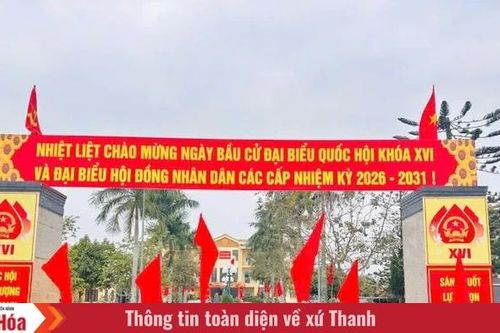 Thanh niên Thanh Hóa sôi nổi ra quân tuyên truyền lưu động về bầu cử