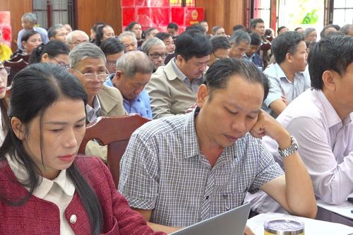 Thăng Điền tập huấn nghiệp vụ kiểm phiếu bầu cử