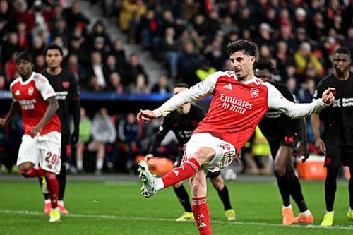 Arsenal chia điểm nghẹt thở với Leverkusen: Kai Havertz và Madueke sắm vai cứu tinh