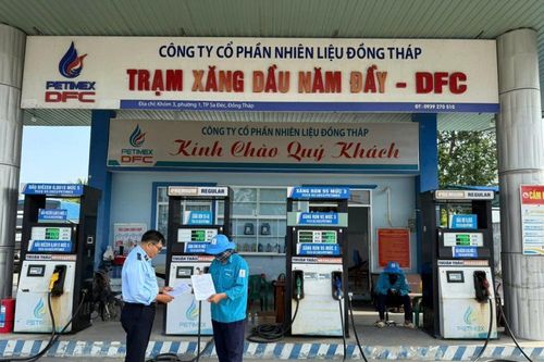 Đồng Tháp: Tăng cường kiểm tra, kiểm soát hoạt động kinh doanh xăng, dầu