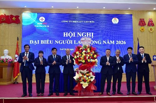 Hội nghị đại biểu Người lao động Công ty Điện lực Lai Châu năm 2026
