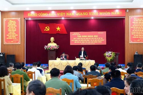 Xin ý kiến vào dự thảo bộ tiêu chí và đề án xây dựng mô hình 'Xã xã hội chủ nghĩa' tại xã Trấn Yên