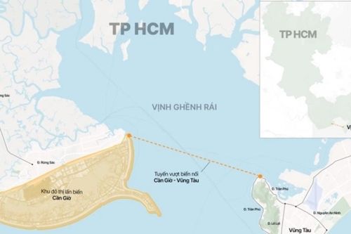 TP.HCM lấy ý kiến 4 Bộ về dự án hầm và cầu vượt biển Cần Giờ - Vũng Tàu 92.600 tỷ