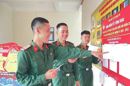 Chiến sĩ mới và những lá phiếu của niềm tin