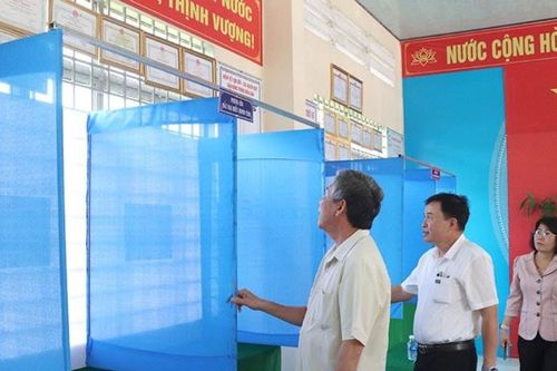 Đồng Tháp: Kiểm tra công tác chuẩn bị bầu cử tại xã Tân Thuận Bình