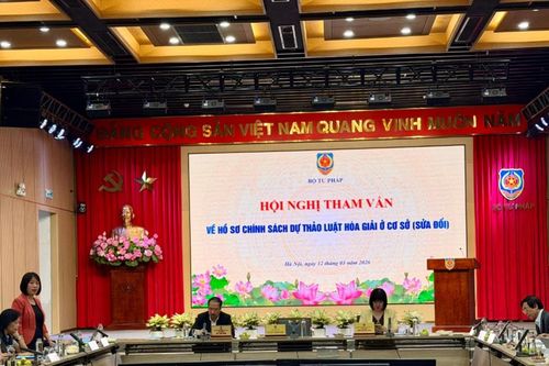 Tham vấn hoàn thiện chính sách Dự thảo Luật Hòa giải ở cơ sở (sửa đổi)