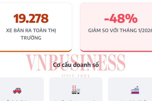 Doanh số ôtô 'bốc hơi' gần 50%, có bất thường?