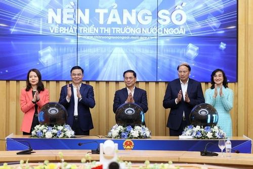 Khai trương nền tảng số về phát triển thị trường nước ngoài