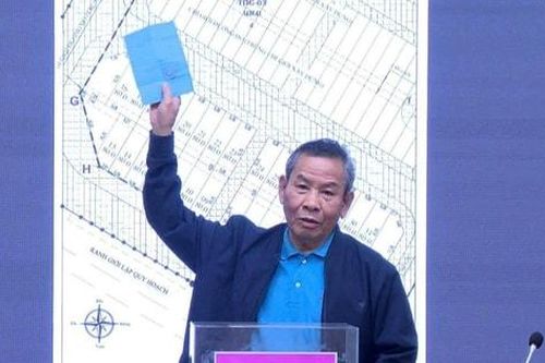 Các hộ dân bị thu hồi đất dự án đường Vành đai 4 ở Hoài Đức bốc thăm đất tái định cư