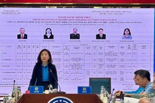Đoàn viên Công đoàn phường Đống Đa góp ý trách nhiệm, hướng về ngày bầu cử