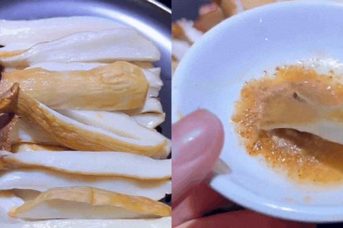 Món ngon 'không điểm chê': Nấm đùi gà nướng xém cạnh, cắn một miếng nước tứa ra trọn vị