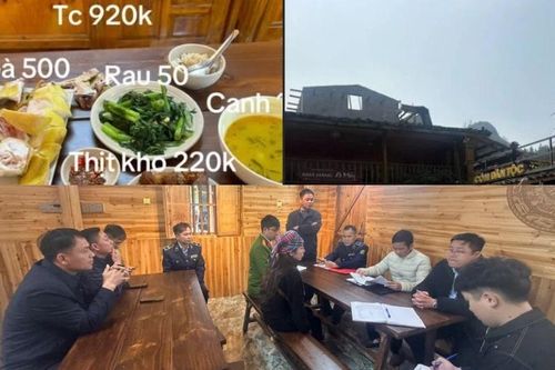 Homestay ở Lô Lô Chải bị đình chỉ sau phản ánh 'chặt chém' bữa ăn 920.000 đồng
