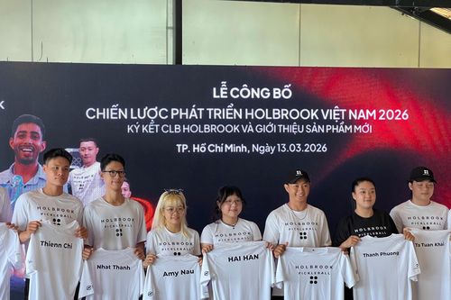 Thêm lực lượng thi đấu cho pickleball Việt Nam