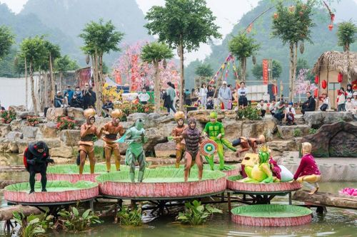 'Đánh thức' di sản bằng nghệ thuật thực cảnh